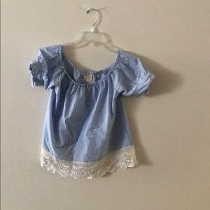 off the shoulder top